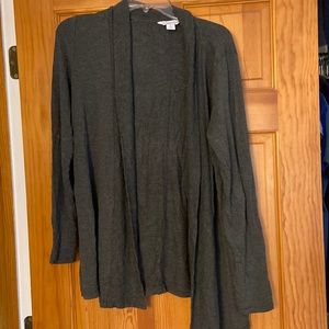 Gray Liz Clairborne cardigan